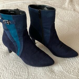 Stylish Blue Ankle Boots for Women